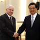 U.S. Secretary of Defense Robert Gates and President Hu Jintao of China (Getty)